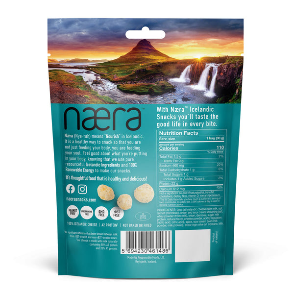 Power Protein Crunch Sour Cream & Onion Cheese Snack