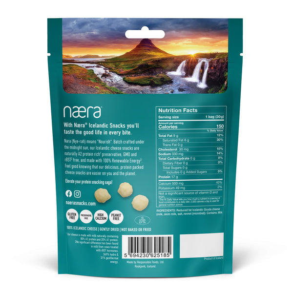 Probiotic Protein Cheese Snack